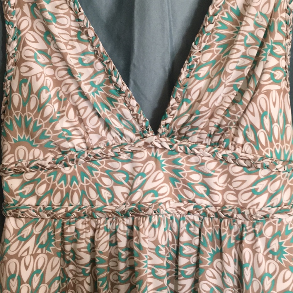 BCBG short satin dress